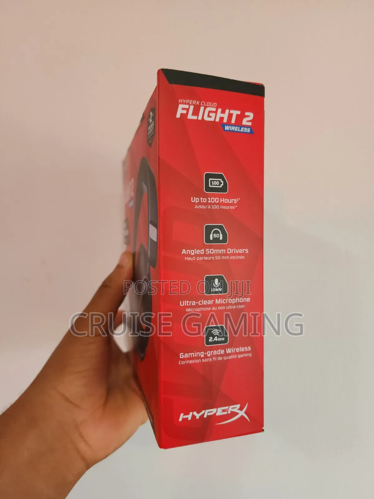 Hyperx Cloud Flight 2 RGB Wireless Gaming Headset 2025