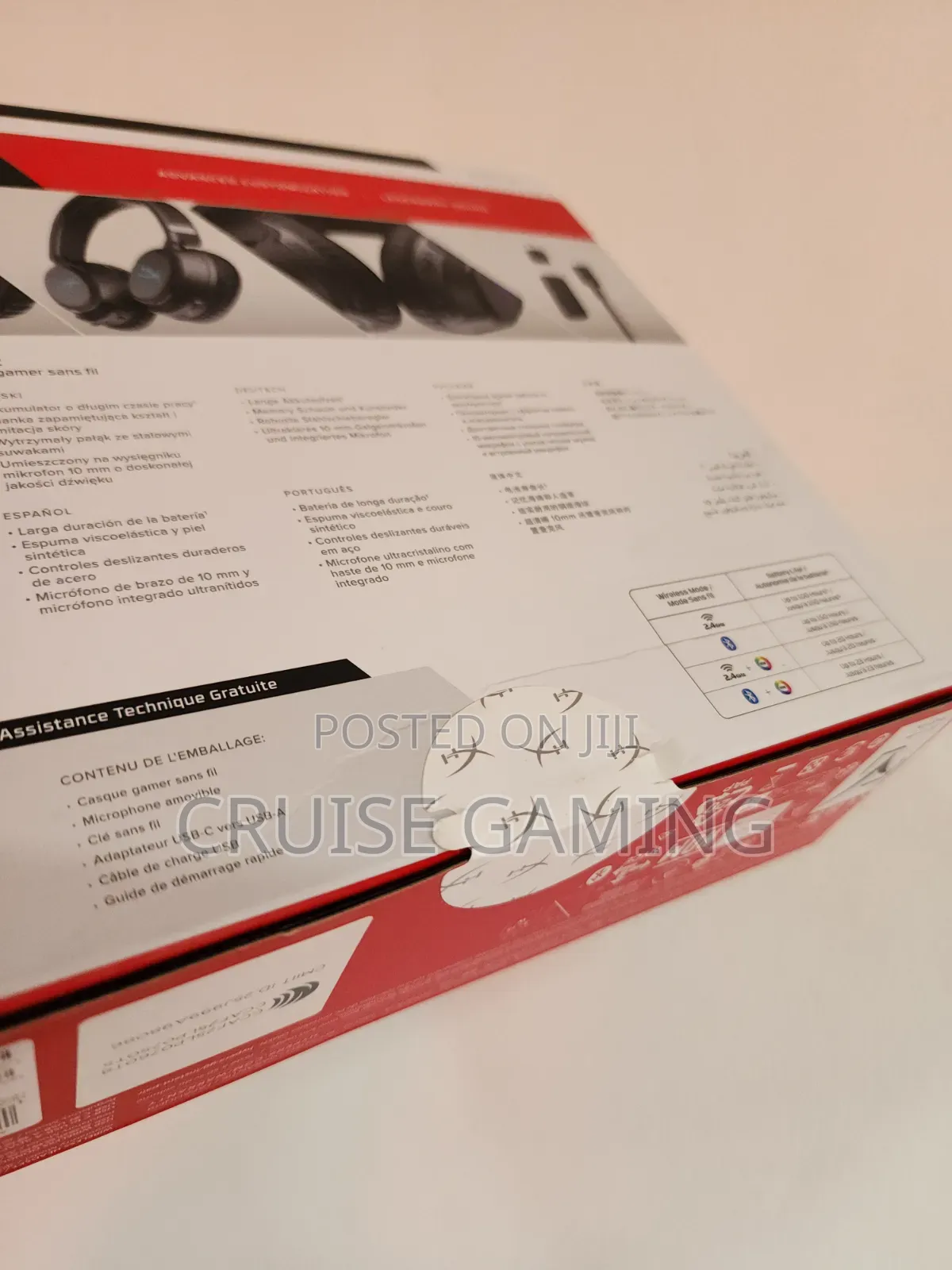 Hyperx Cloud Flight 2 RGB Wireless Gaming Headset 2025