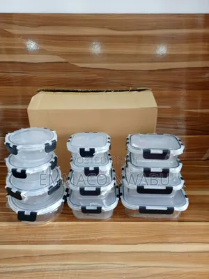 12 PCS Glass Storage Set
