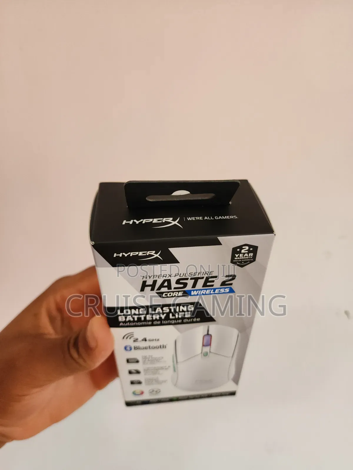 Hyperx Pulsefire Haste 2 Core RGB Wireless Gaming Mouse