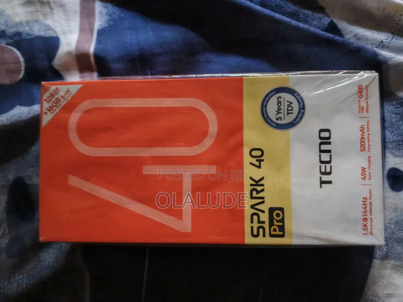 Tecno Spark 40 Pro 128 GB Silver