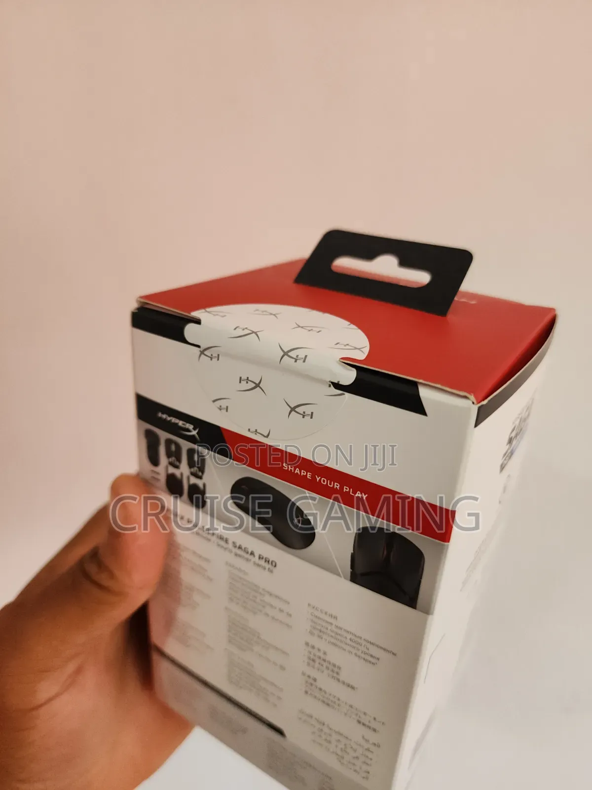 Hyperx Pulsefire Saga Pro RGB 4kHz Wireless Modular Gaming Mouse