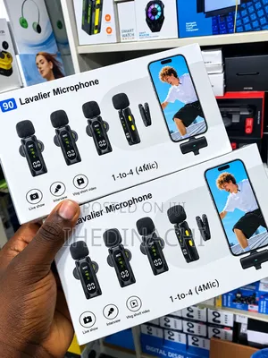 T90 4-in-1 Noise Cancellation Wireless Microphone