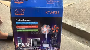Solar Rechargeable Fan
