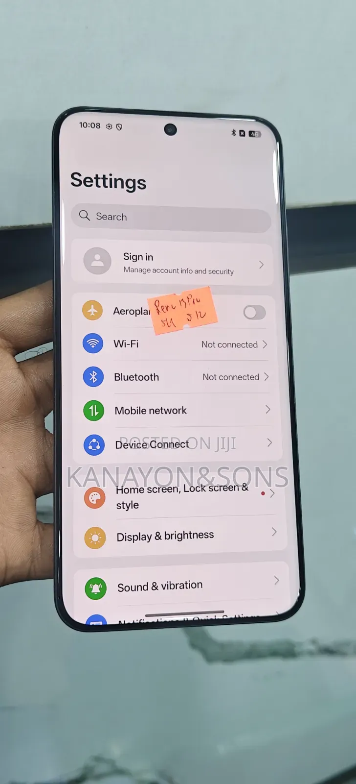 Oppo Reno13 Pro 12 GB Black