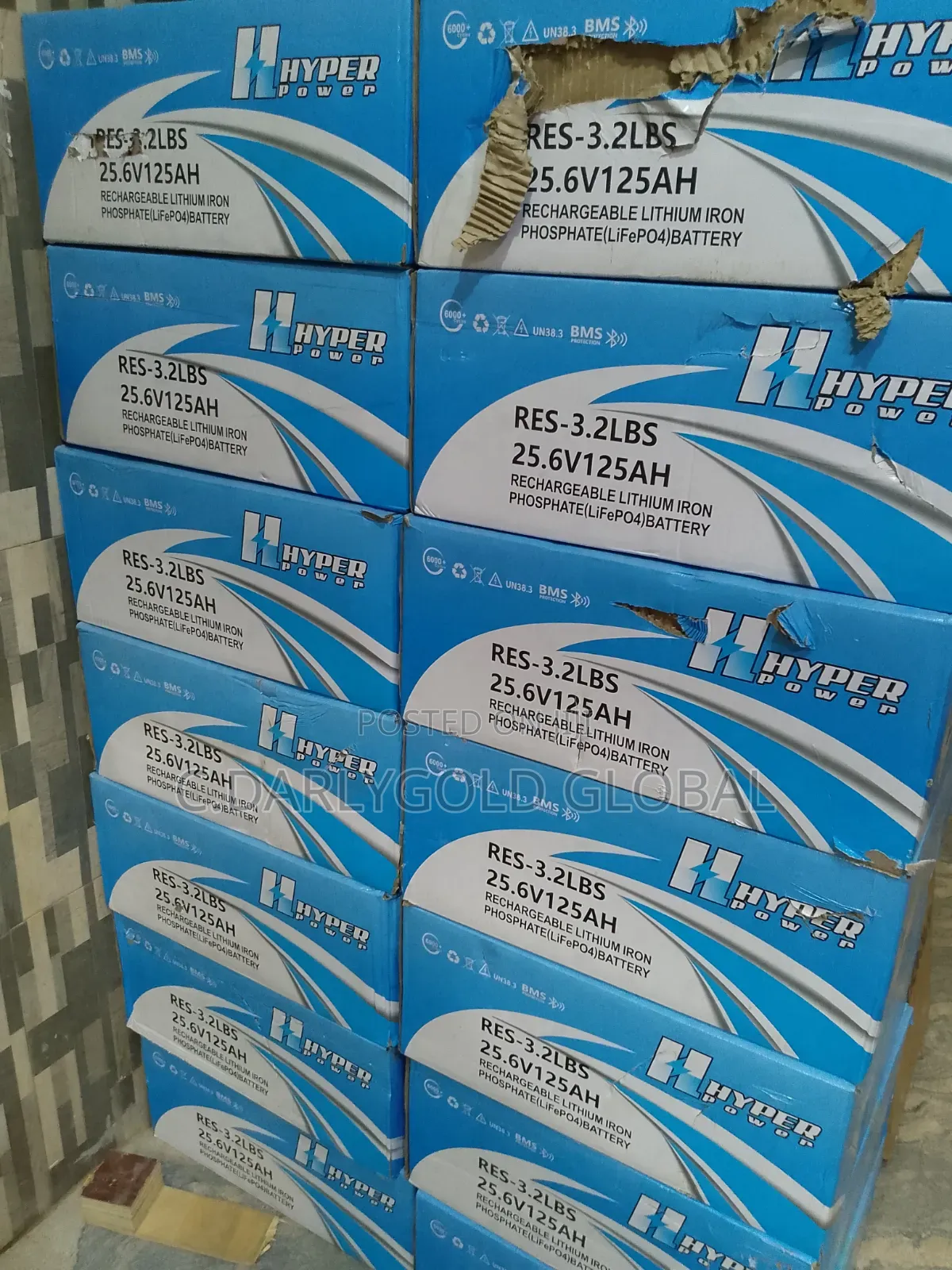 Hyper Power 3.2kwh 24v Lithium Ion Battery