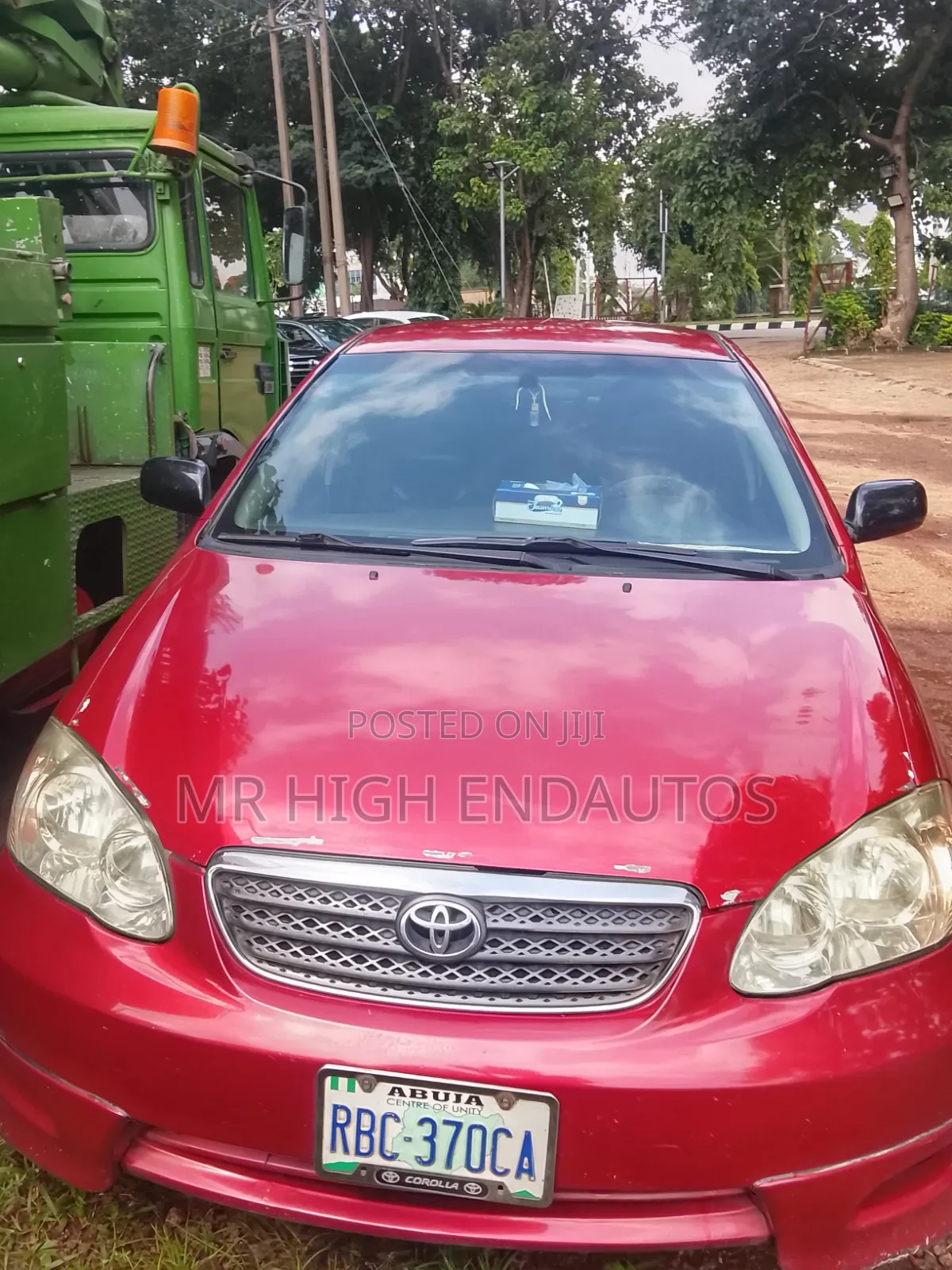 Toyota Corolla 2008 Red