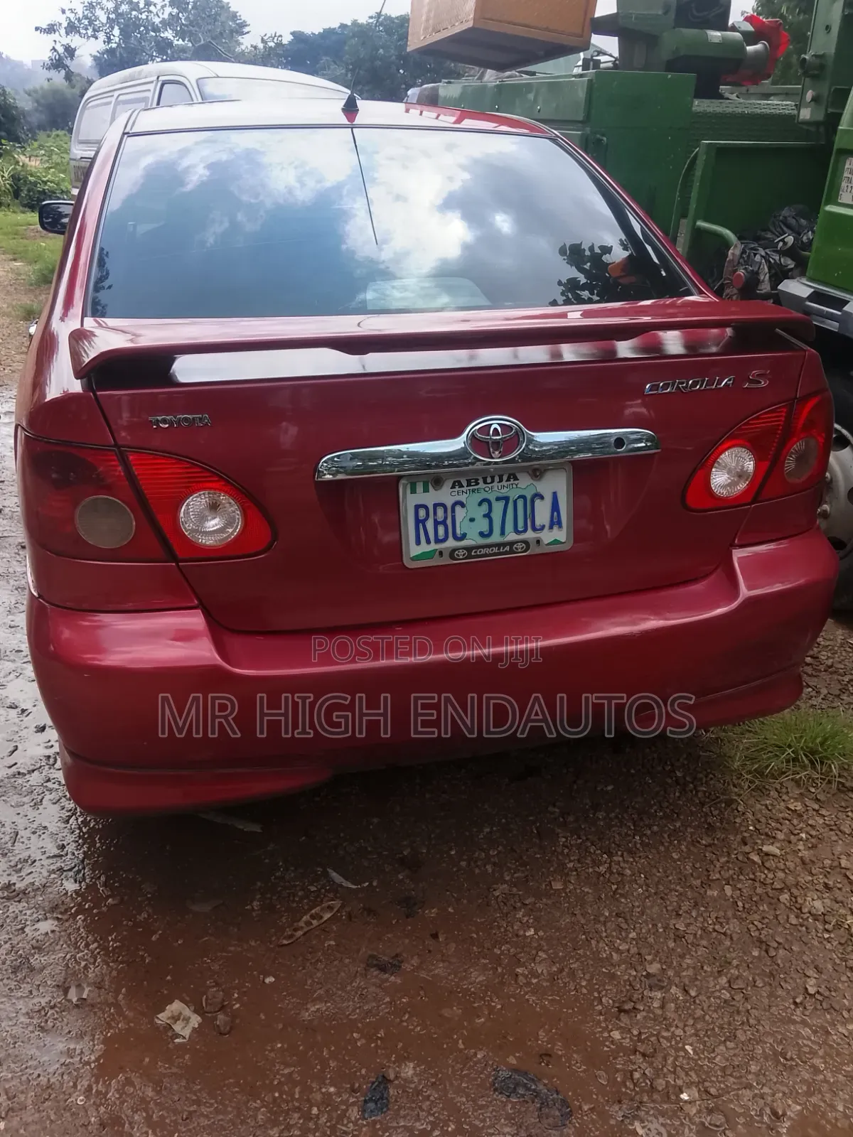 Toyota Corolla 2008 Red