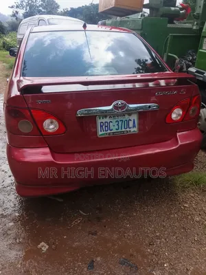 Toyota Corolla 2008 Red