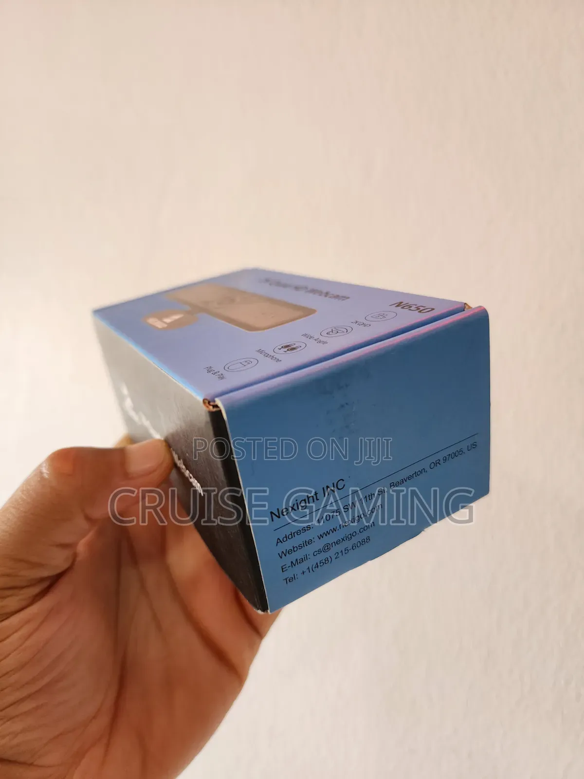 Nexigo N650 QHD Webcam With 3x Zoom and Stereo Mic for Computer PC