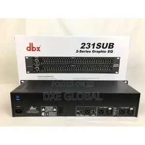 Dbx231 Equalizer (2-Series Graphics Eq)