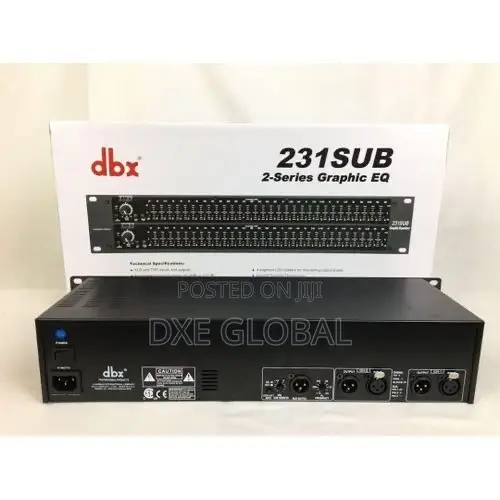 Dbx231 Equalizer (2-Series Graphics Eq)