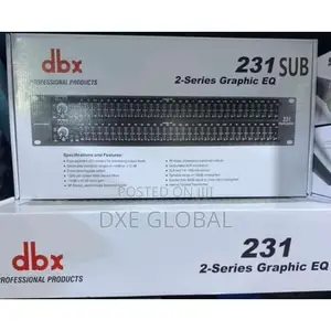 Dbx231 Equalizer (2-Series Graphics Eq)
