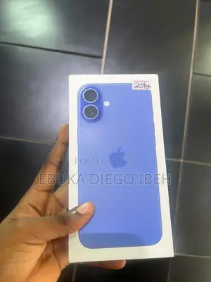 New Apple iPhone 16 Plus 256 GB Blue