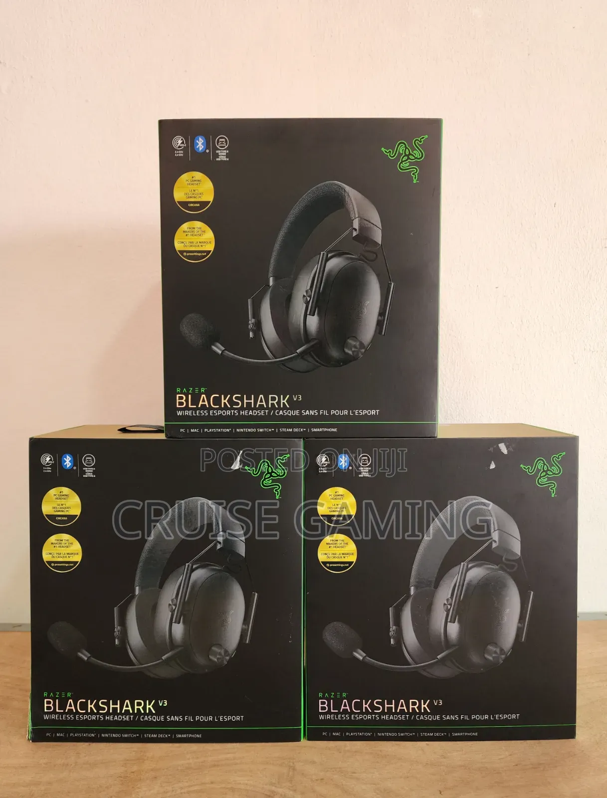 Razer Blackshark V3 Wireless Gaming Headset 2025 Model