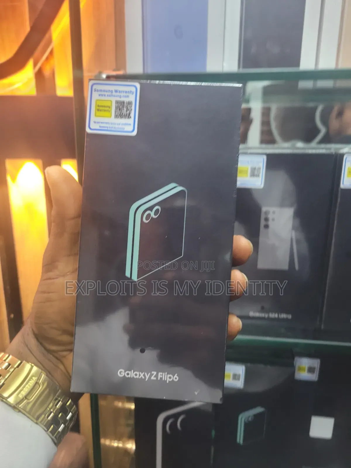 New Samsung Galaxy Z Flip6 512 GB Green