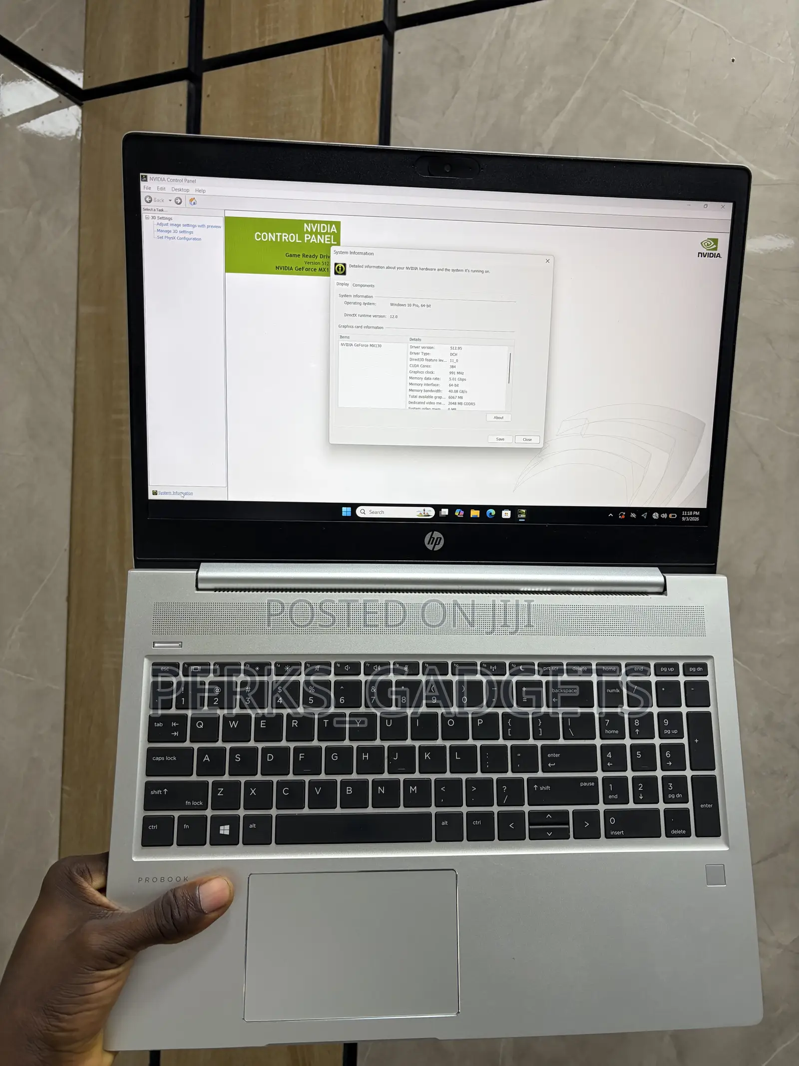 Laptop HP ProBook 450 G7 8GB Intel Core i5 SSD 256GB