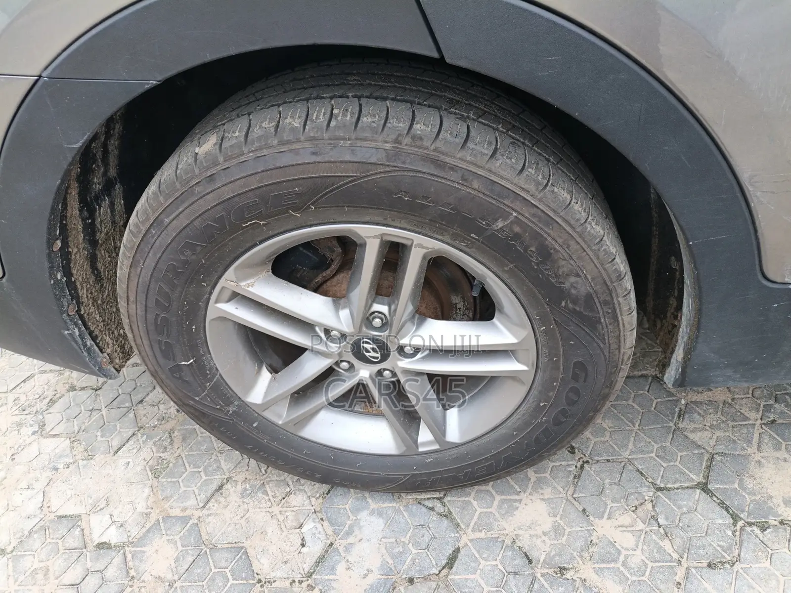 Hyundai Santa Fe 2017 Gray