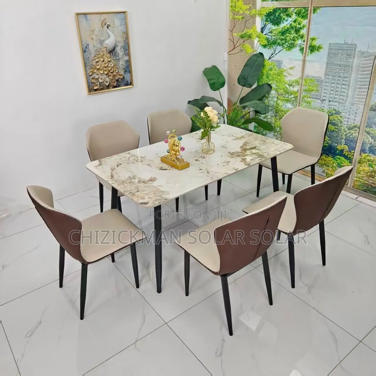 Dinning Sets 6chairs and 1table