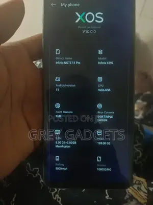 Infinix Note 11 Pro 128 GB Green