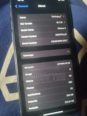 Apple iPhone X 256 GB White