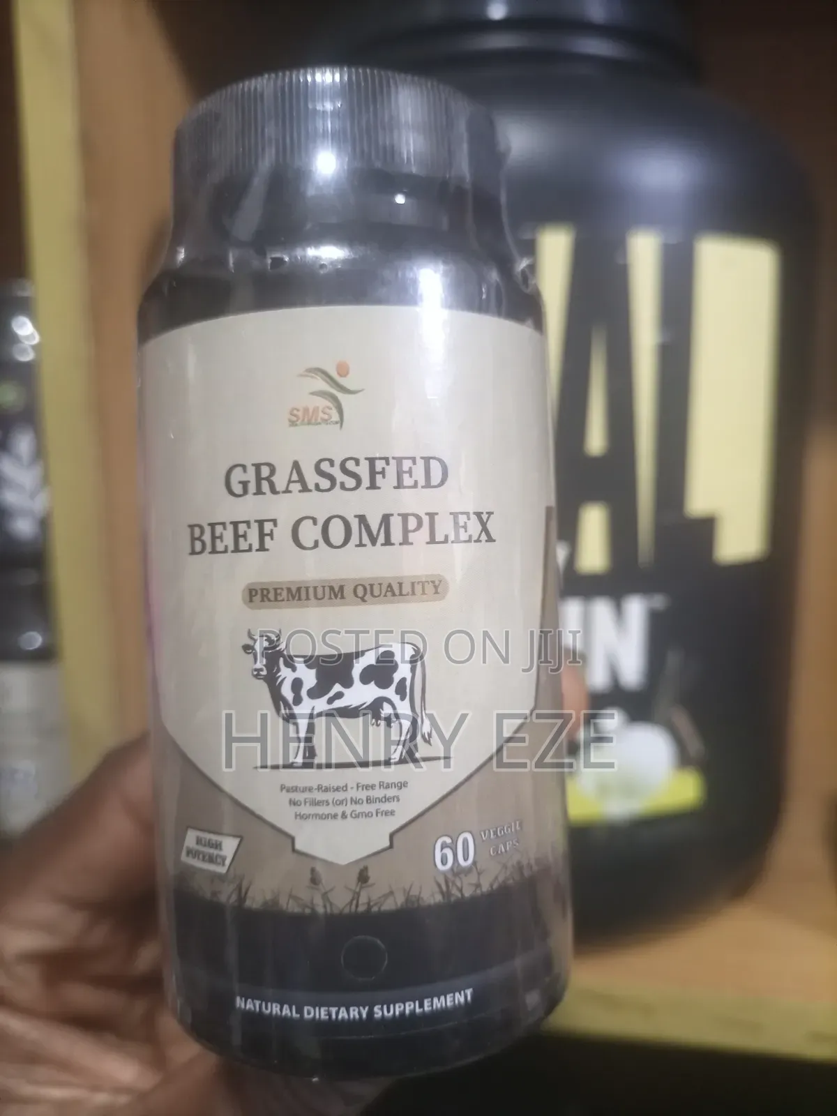 SMS Grassed Beef Complex – 60 Veggie Capsules