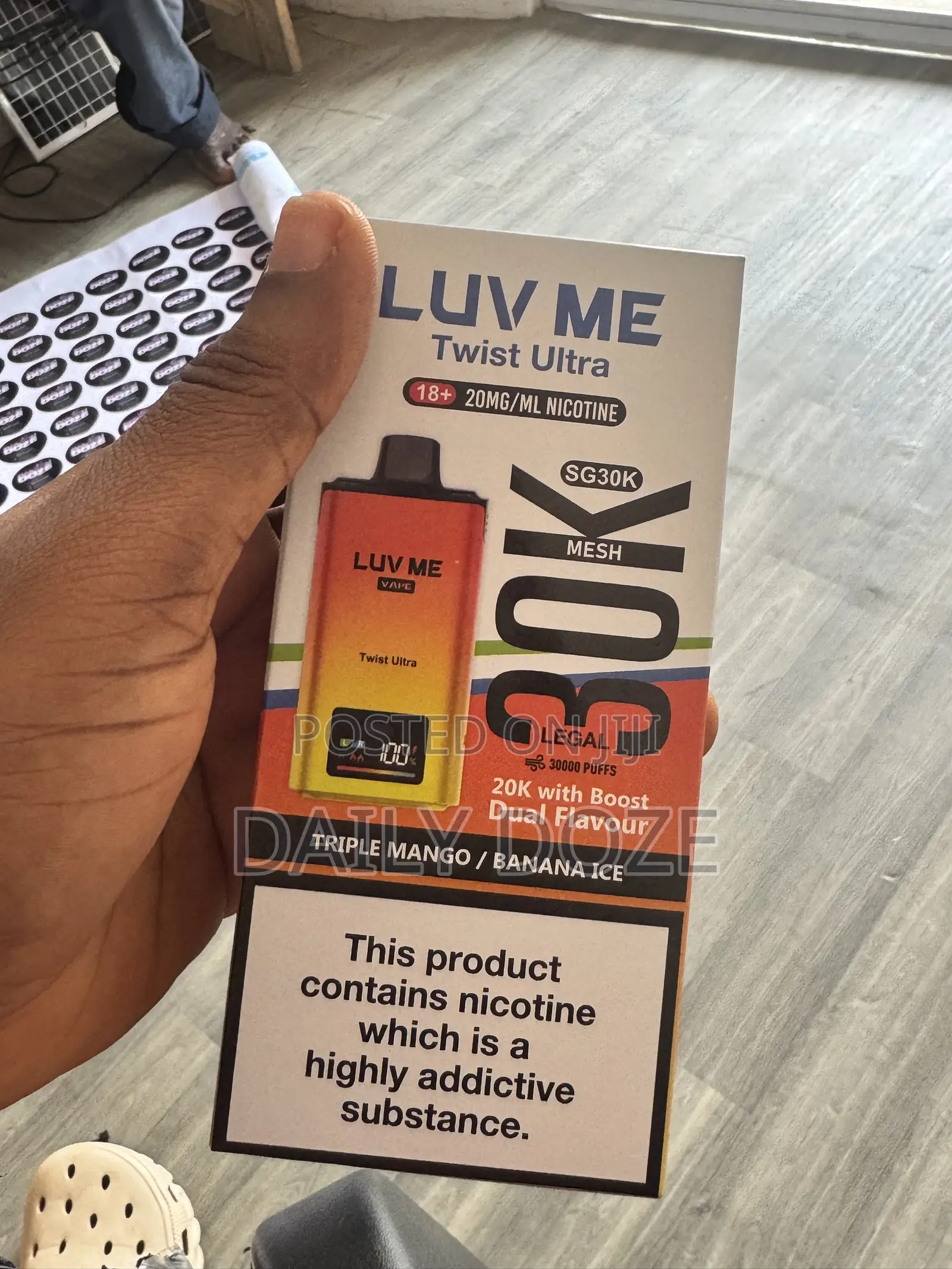 Luv Me 30kPuff Vape