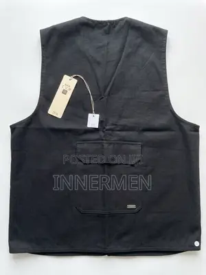 Black Multi-Pocket Press Jacket