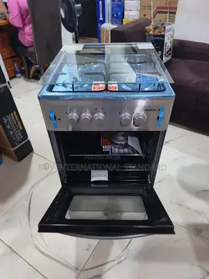 Maxi 50x50 Standing Gas Cooker With Oven and 3+1 Burner Setup
