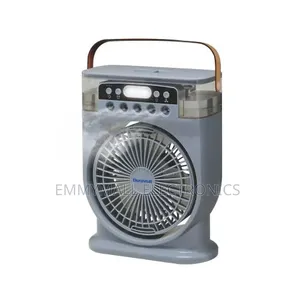 6inches Table Mist Rechargeable Fan With Long Lasting Battery