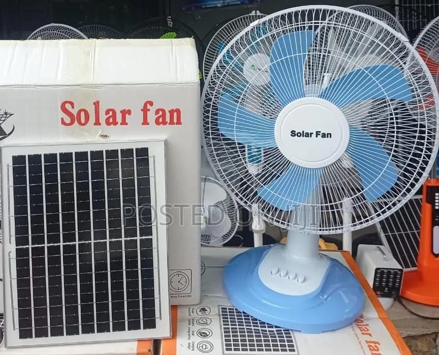 16”Solar Table Fan