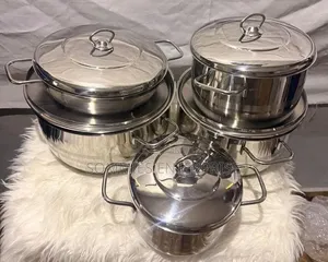 Korkmaz 10pcs Stainless Steel Cookware Set