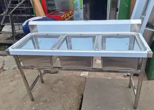 3 Bowls Sink