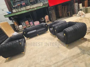 Set of 7 Seaters Living Room Chairs