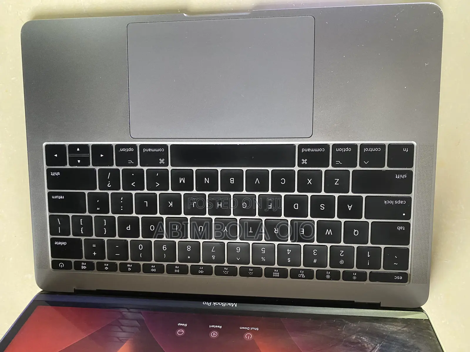 Laptop Apple MacBook Pro 2017 16GB Intel Core i7 SSD 256GB
