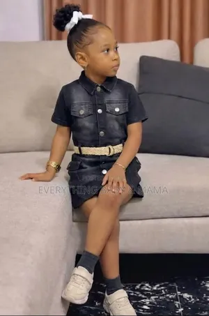 Girls Jeans Gown