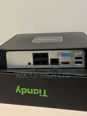 Original Tiandy 4-Channel Poe NVR – Smart CCTV Recorder