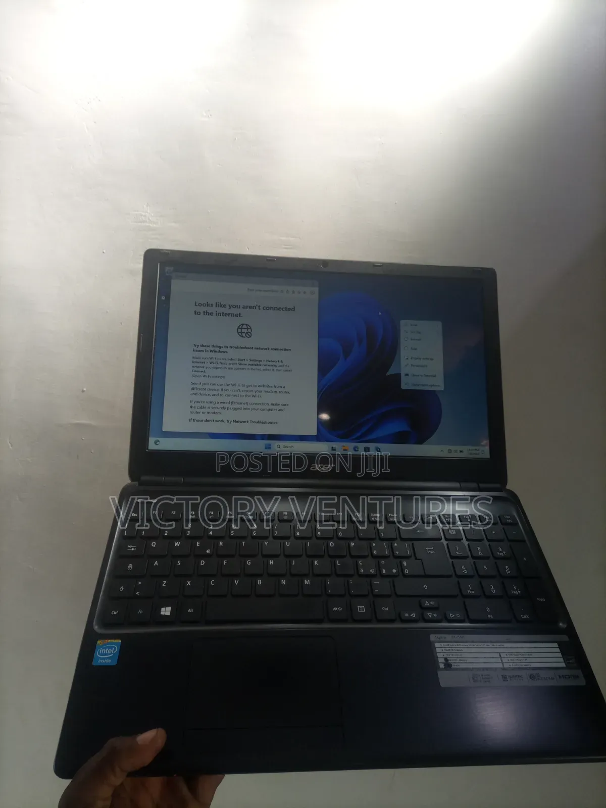 Laptop Acer Aspire E1-510 8GB Intel Celeron HDD 320GB