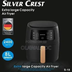8l Silver Crest Air Fryer