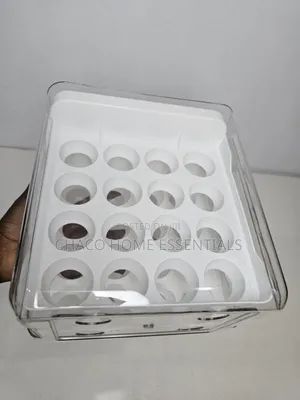 Double-Layer Acrylic Egg Storage Box