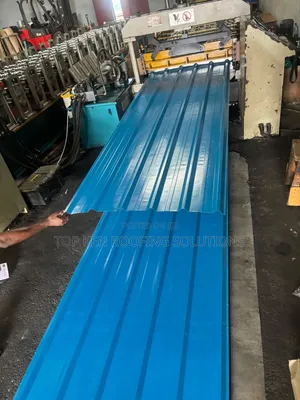 0.50mm Longspan Sky Blue Sheet Oven Baked