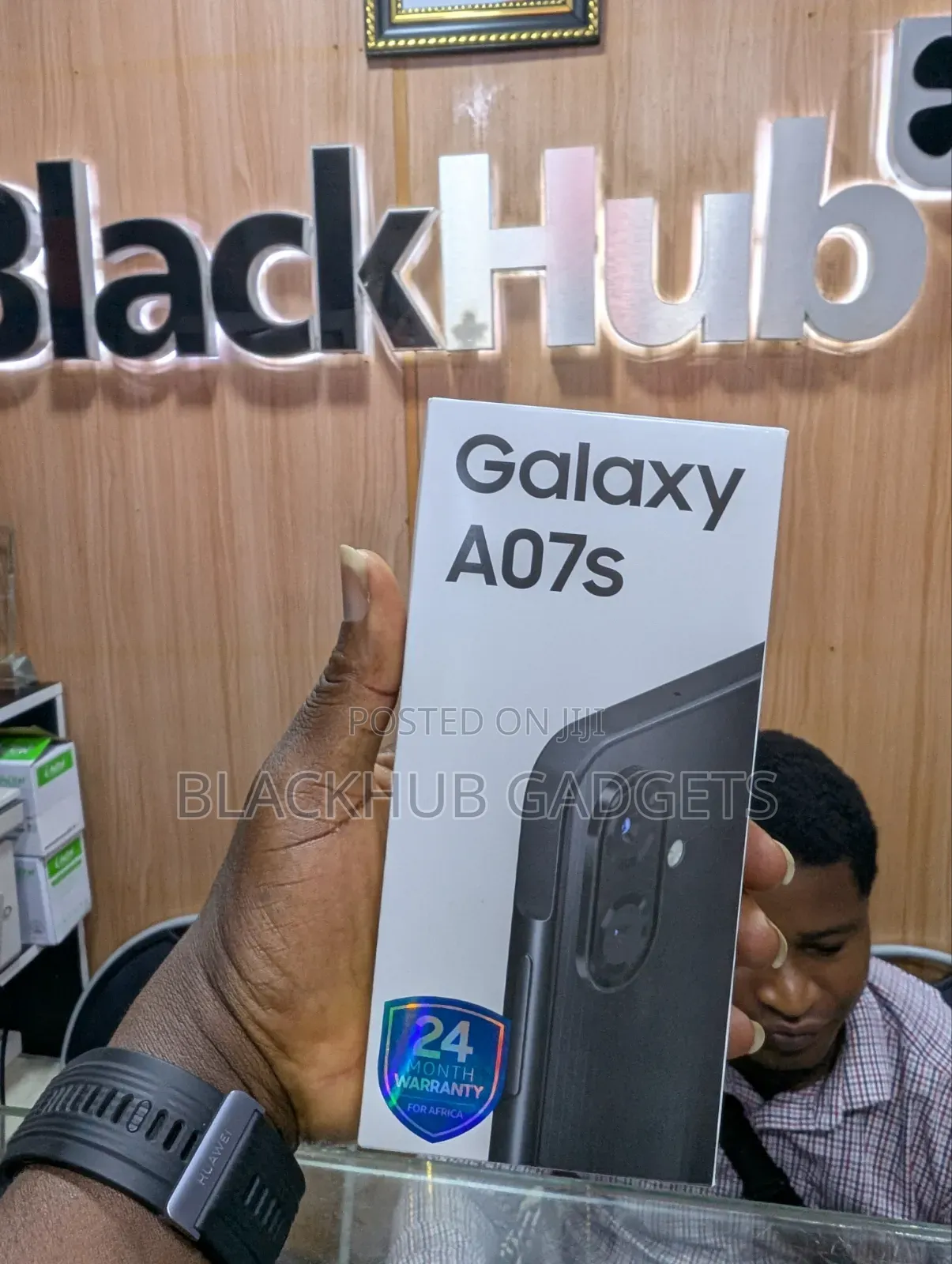New Samsung Galaxy A07s 64 GB Black