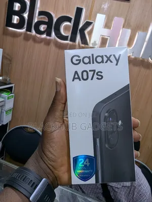New Samsung Galaxy A07s 64 GB Black