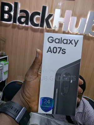 New Samsung Galaxy A07s 64 GB Black
