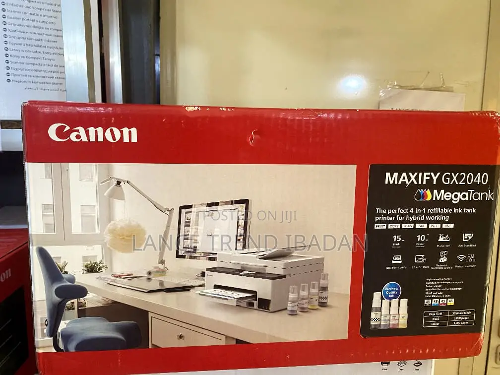 Canon Maxify Gx2040 Megatank 4-in-1 Printer