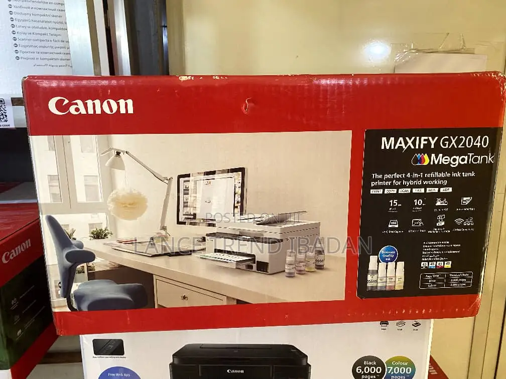 Canon Maxify Gx2040 Megatank 4-in-1 Printer