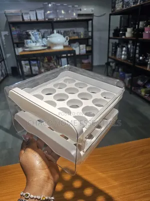 Double-Layer Acrylic Egg Storage Box