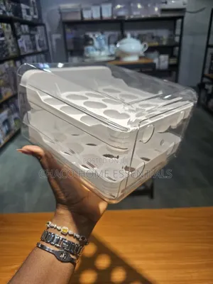 Double-Layer Acrylic Egg Storage Box