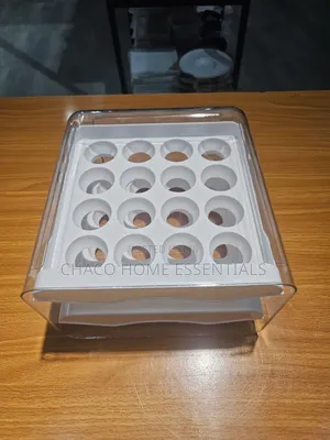 Double-Layer Acrylic Egg Storage Box