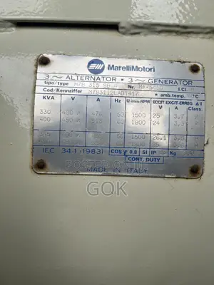 400kva 60hz Cummins Generator